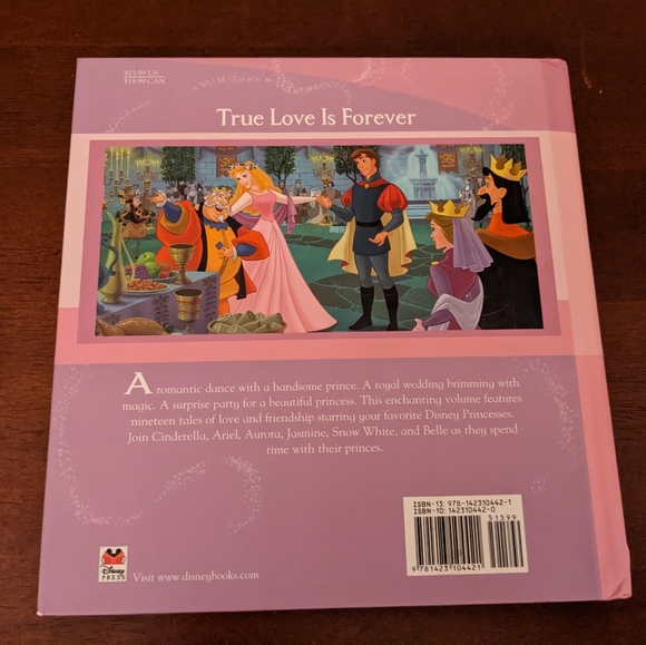 Disney Happily Ever After Stories Hardcover Book - Picture 8 of 8